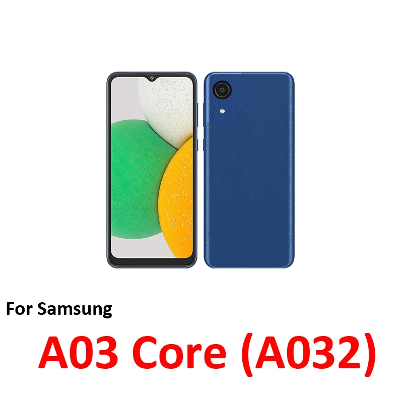 Phone Power Volume Button For Samsung Galaxy A03 Core A032 On Off Up Down External Key Internal Flex Cable Repair Parts Black