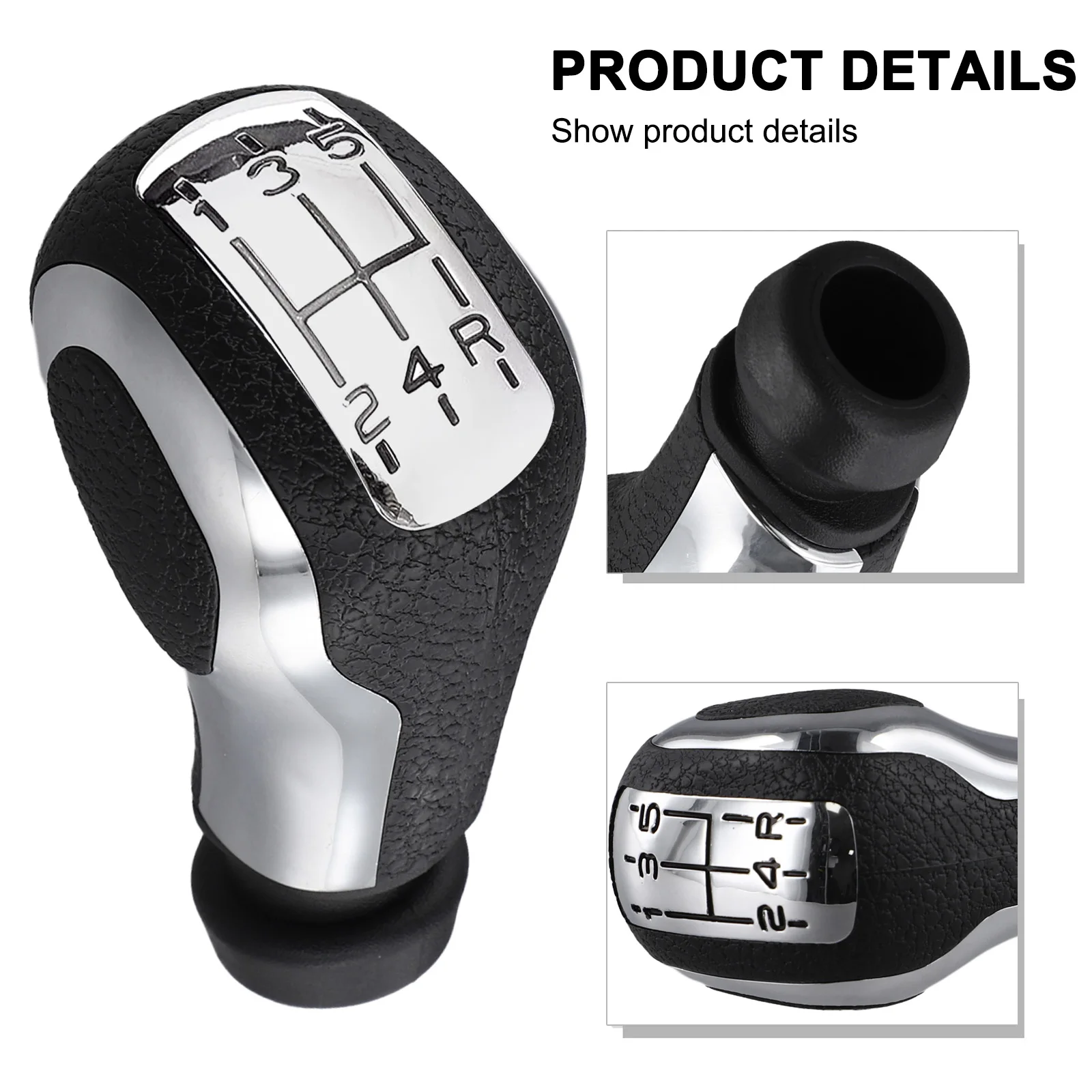 5 Speed Shift Knob for For C5 For 207 208 106 206 508 307 For 308 3008 407 408 with 115mm Height and 18mm Inner Diameter