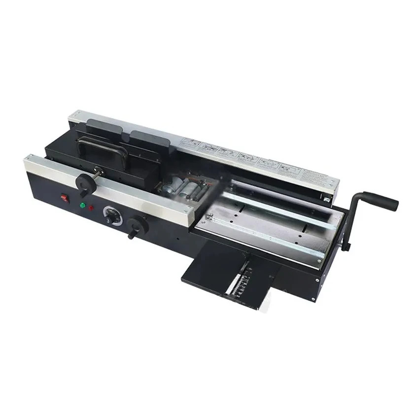 1200W A4 Size Hand Manual Hot Melt Glue Book Binding Machine 4cm Thickness For Photo Album Paper Document Binder Booklet Maker