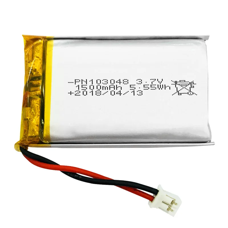 buy more will cheap  103048-1500mah soft pack lithium battery 803048 503048 lithium battery with protective board sound