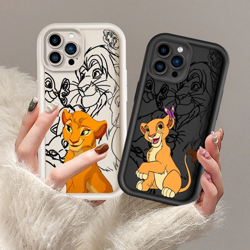 Art The Lion King Disney Eye Ladder For Apple iPhone 15 14 13 12 11 XS XR X Pro Max Plus TPU Phone Case