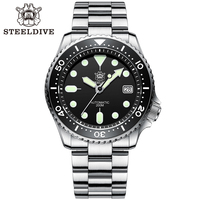 STEELDIVE Best Sellers SD1973 Fully Automatic Mechanical  Candy Color Dial Men's Watch NH35 Movement Luminous 200M Waterproof