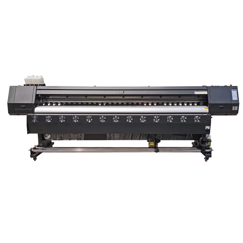 Large Format I3200 Xp600 Eco Solvent Printer 3.2M Digital Flex Banner Vinyl Canvas Printing Machine
