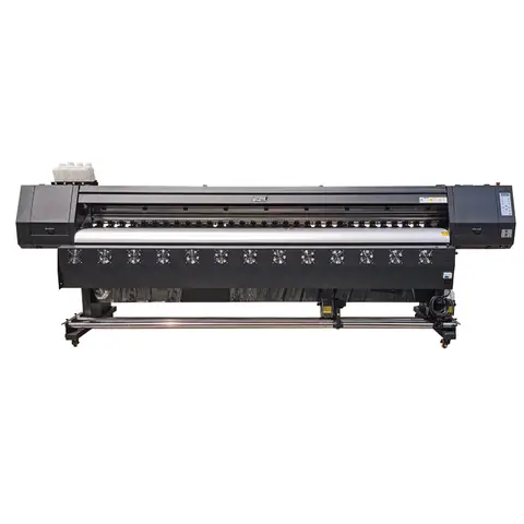 Large Format I3200 Xp600 Eco Solvent Printer 3.2M Digital Flex Banner Vinyl Canvas Printing Machine