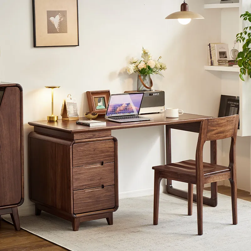 Living Room Bedroom Office Desks Modern Hotel Minimalist Design Villa Office Desks Advanced Wood Furniture Schreibtisch Ls40bgz