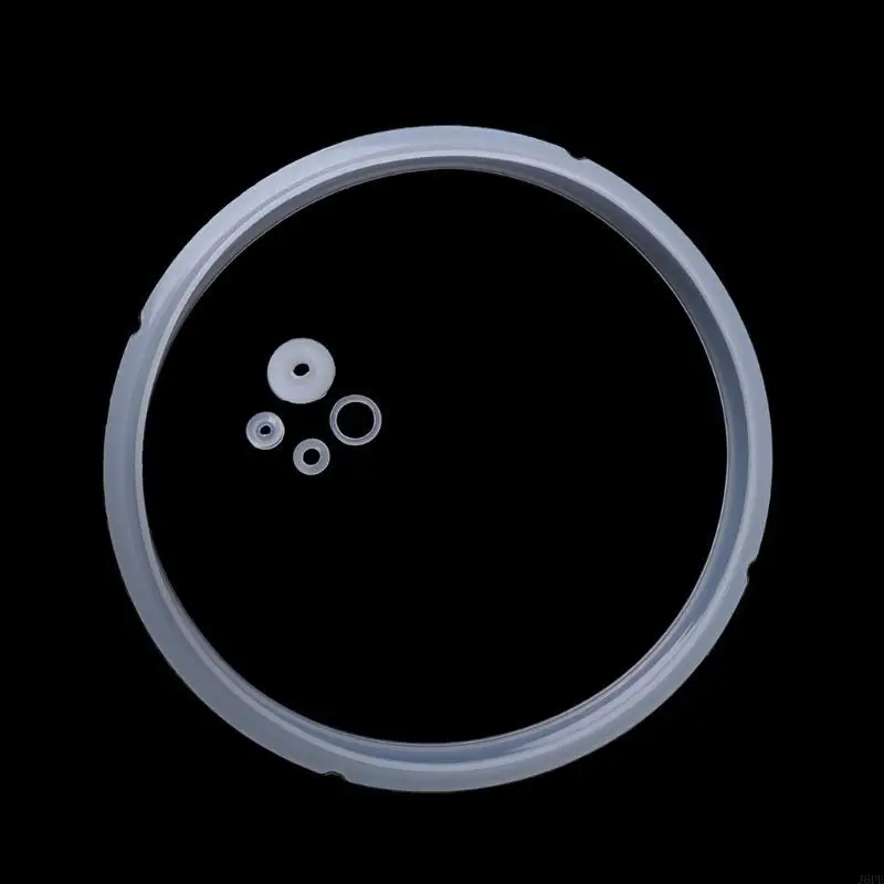 

J6PE 20cm Silicone Rubber Gasket Sealing Ring For Electric Pressure Cooker Parts 3-4L
