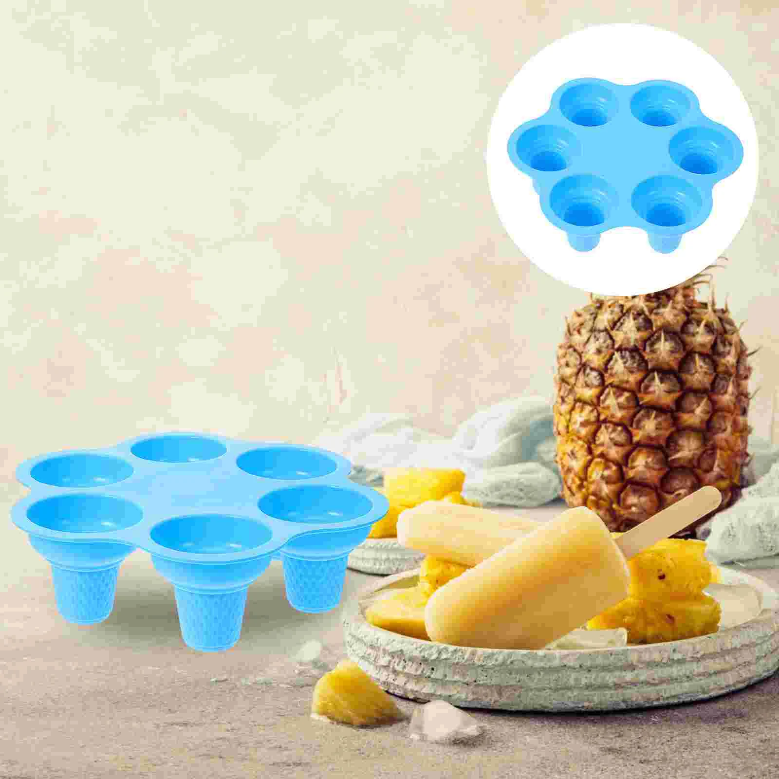 

Silicone Ice Cream Mold Popsicle Maker Tool Making DIY Mould Die Tubes Gummy Molds