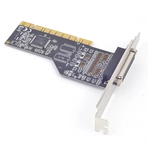 Parallel DB25 PCI Adapter Parallel Port DB25 25Pin LPT Printer  parallel cable to PCI Adapter Converter Card Controller