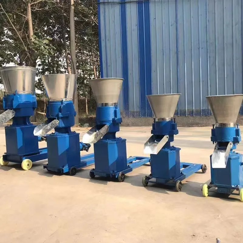 Grain Granulator Sawdust Pellet Mill Animal Feed Making Machine