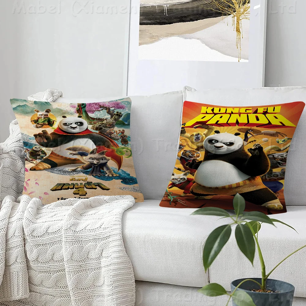 

B-BEAST K-KINGDOM K-Kung F-Fu Panda Pillow Anime Pillow Sofa Bed Head Pillow Cover Cushion Cover 45x45 Cm Fashion