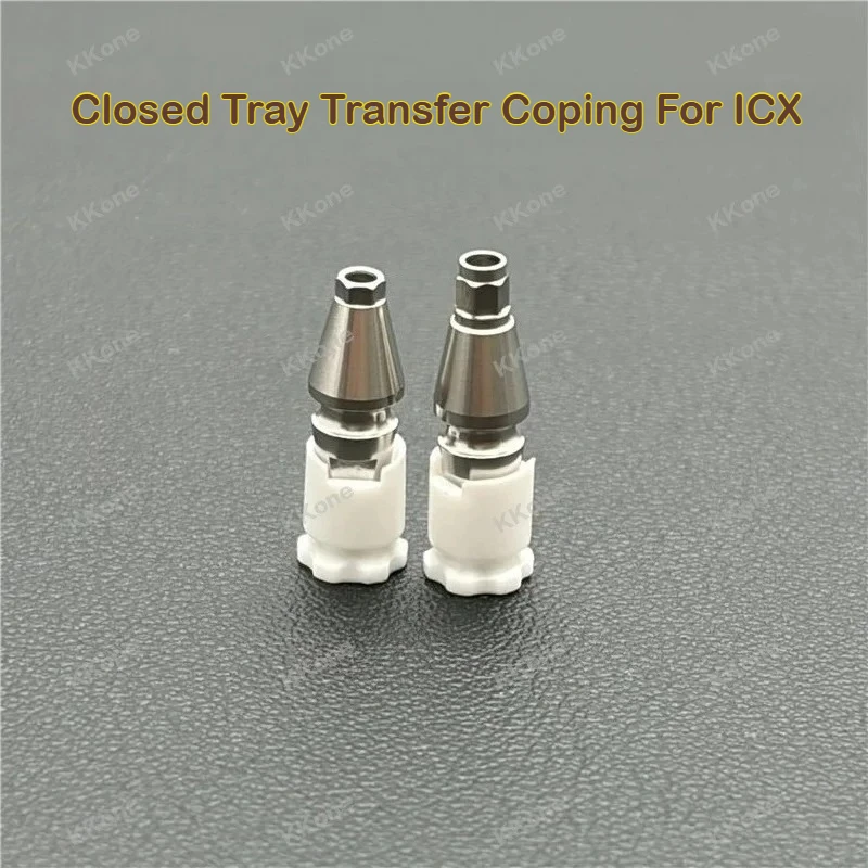 5Sets Closed Tray Transfer Coping For ICX Dental Implant System Laboratory Restoration Supplies