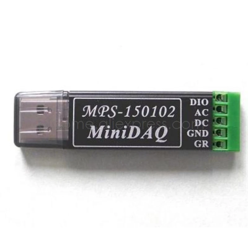 MiniDAQ Compact USB Data Acquisition Device 1 Channel 10-bit 100Ksps ±5V Real Time Continuous Sampling Labview VB Codes