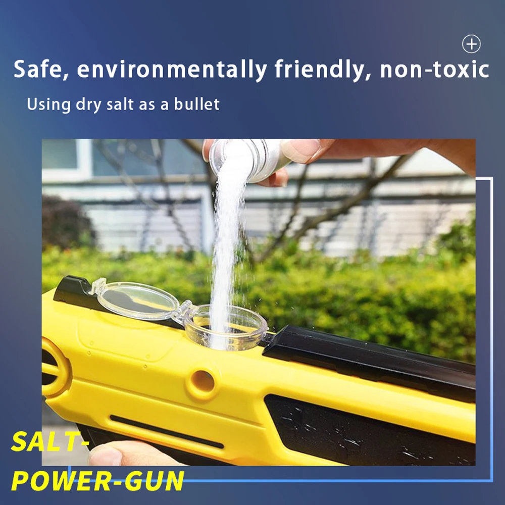 يطير قتل مسدس لعبة بندقية الملح بندقية صديقة للبيئة ABS يطير قتل بندقية الكبار لعبة بندقية تحلق هدية عيد الأطفال