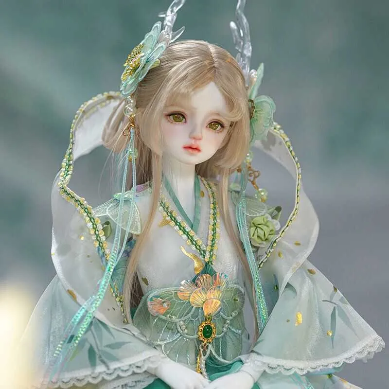 2025 Creative Chinese Retro Doll Children's Ancient Style Costume Dress up Princess Girl Doll Gift Toy Random 1PCS Doll LH149