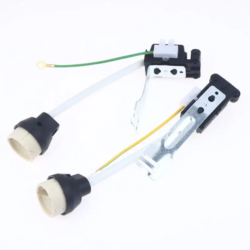 1Pcs 18cm Nylon Wire PV Wiring Terminal Junction Box GU10 Halogen Bulb Base Lampholder Ceramic LED Spotlight Socket