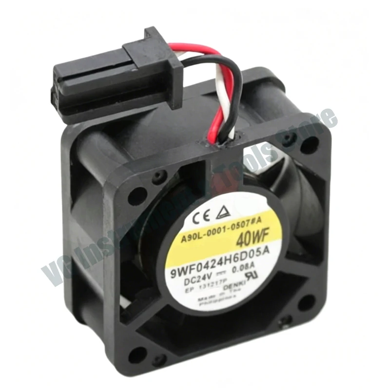 Neuer wasserdichter Lüfter für Sanyo 9WF0424H6D05A 24V 0,08A Langlebige Kühllösung für Server, Industriegeräte und Elektronik – Detail 2