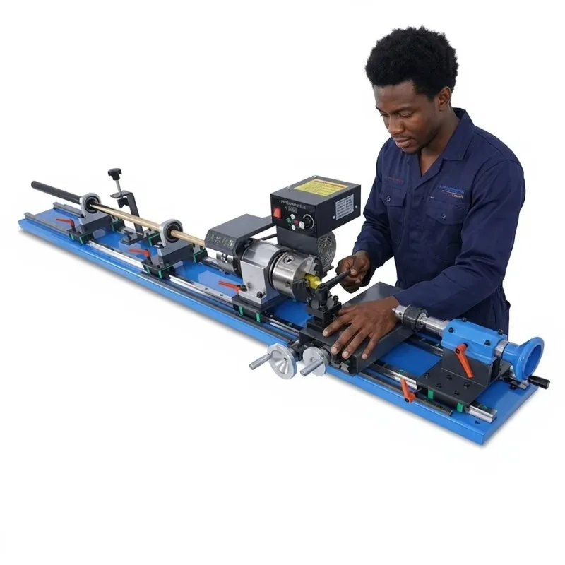 Repair Maintenance Machine Variable Speed Single Chuck Pool Billiard Cue Lathe Machine Pool Billiard Cue Repair Machine