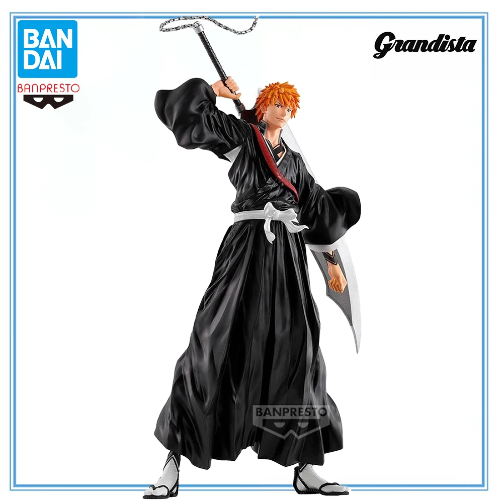 

100% Original Bandai Spirits Bandai Spirits Grandista Bleach Kurosaki Ichigo Collection Series Anime Figure Model Toys