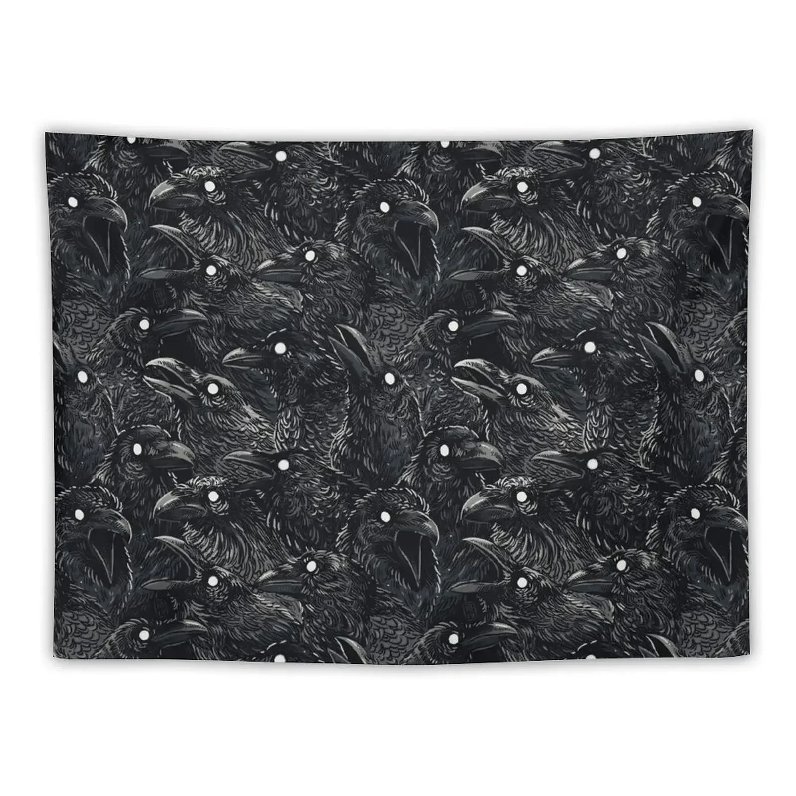 

Raven pattern 2 Tapestry Tapete For The Wall Decoration Home Room Ornaments Tapestry