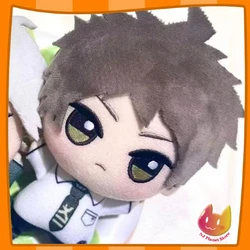 10CM Anime Danganronpa Hinata Hinata Mini Starfish Body Printed Plush Keychain Pendant Cotton Plushie Kids Christmas Gifts Xmas