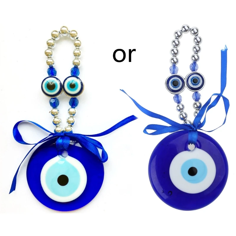 Lucky Eye of Fortune Hanging Ornament for Blessing Good Luck for Protection and for Health Decorative Wall Car Home Offi