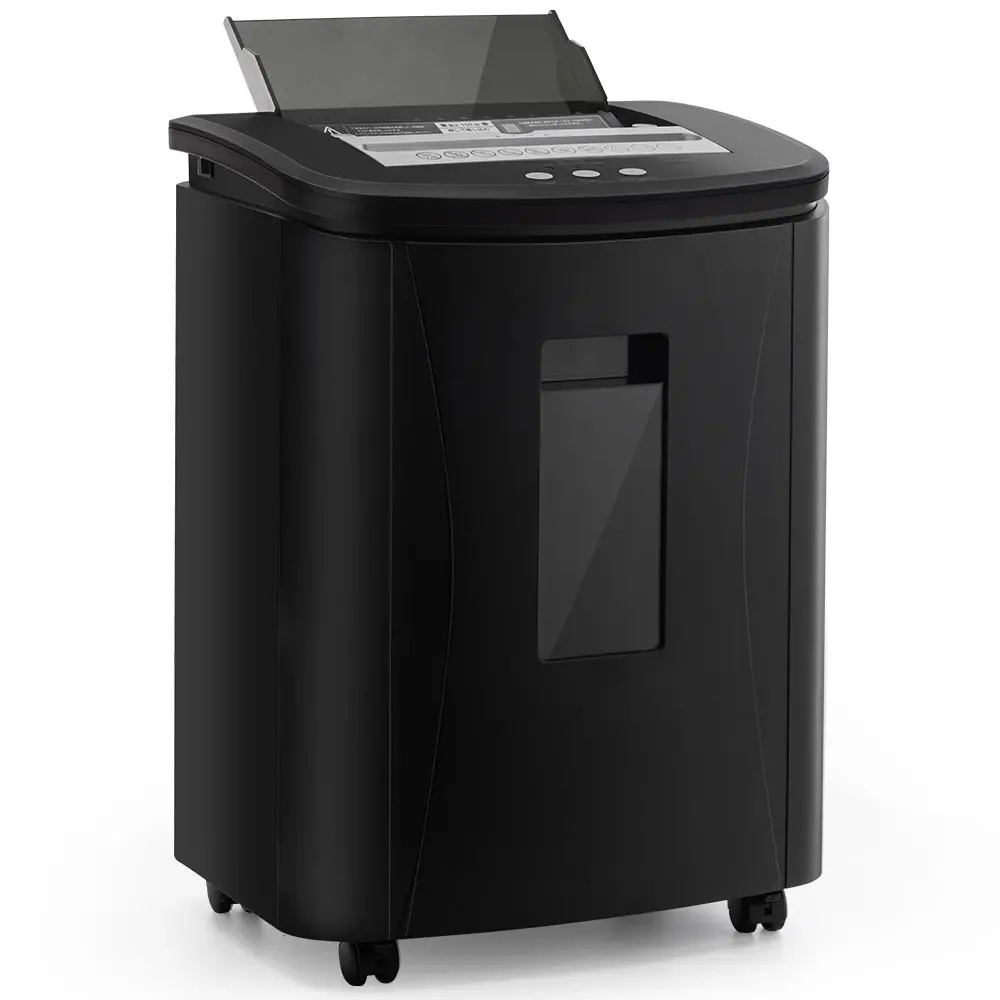 commercial paper shredder for sale auto feed manual shredder 10 sheets 3*10mm Home office With wheels portable paper shredder