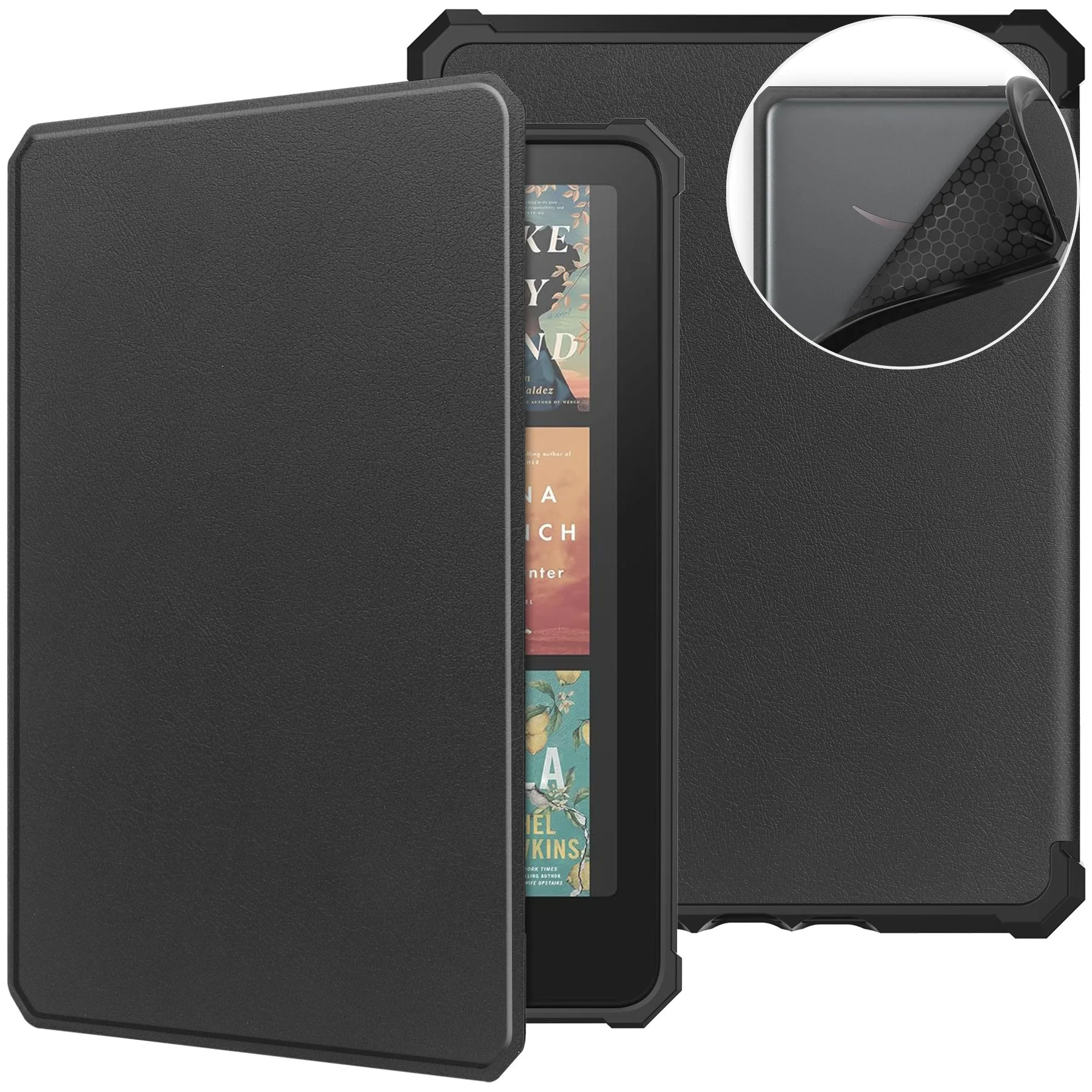 Smart Case For Kindle Paperwhite 2024 12th Generation and Colorsoft 7 Inch Model No. SA569P SA568B Magnetic TPU Protective Cover