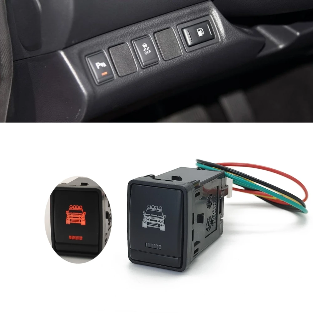 For Nissan X-Trail T32 2014 Qashqai J11 2015 Tiida Xterra Sylphy Teana C26 C27 Orange LED Light Car Roof Lights Switch