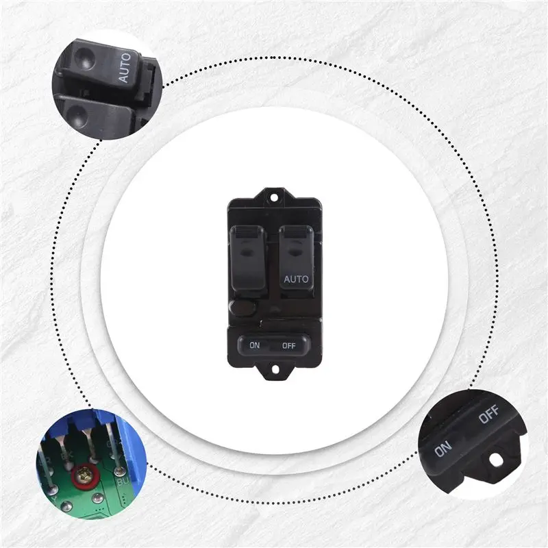 A13F-For Mazda 323F Bongo 1994-1998 95 96 Rhd Power Master Window Switch Console S09A-66-350A09