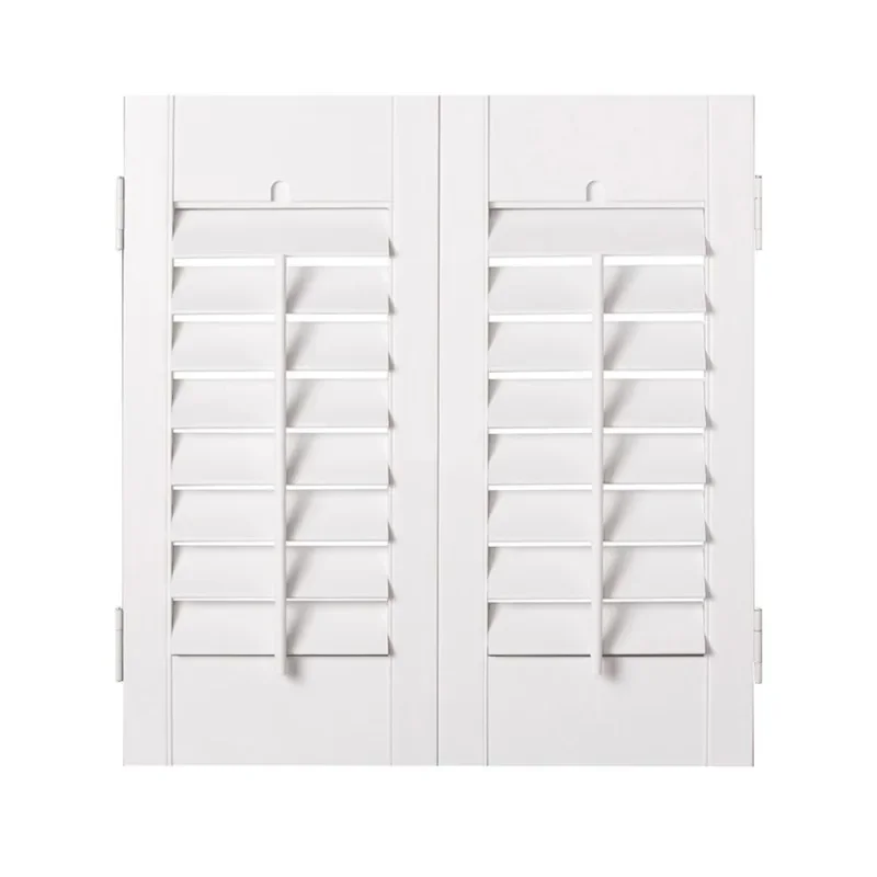 Customized breathable window European-style American basswood solid wood shutters Imported quality environmentally friendly baki