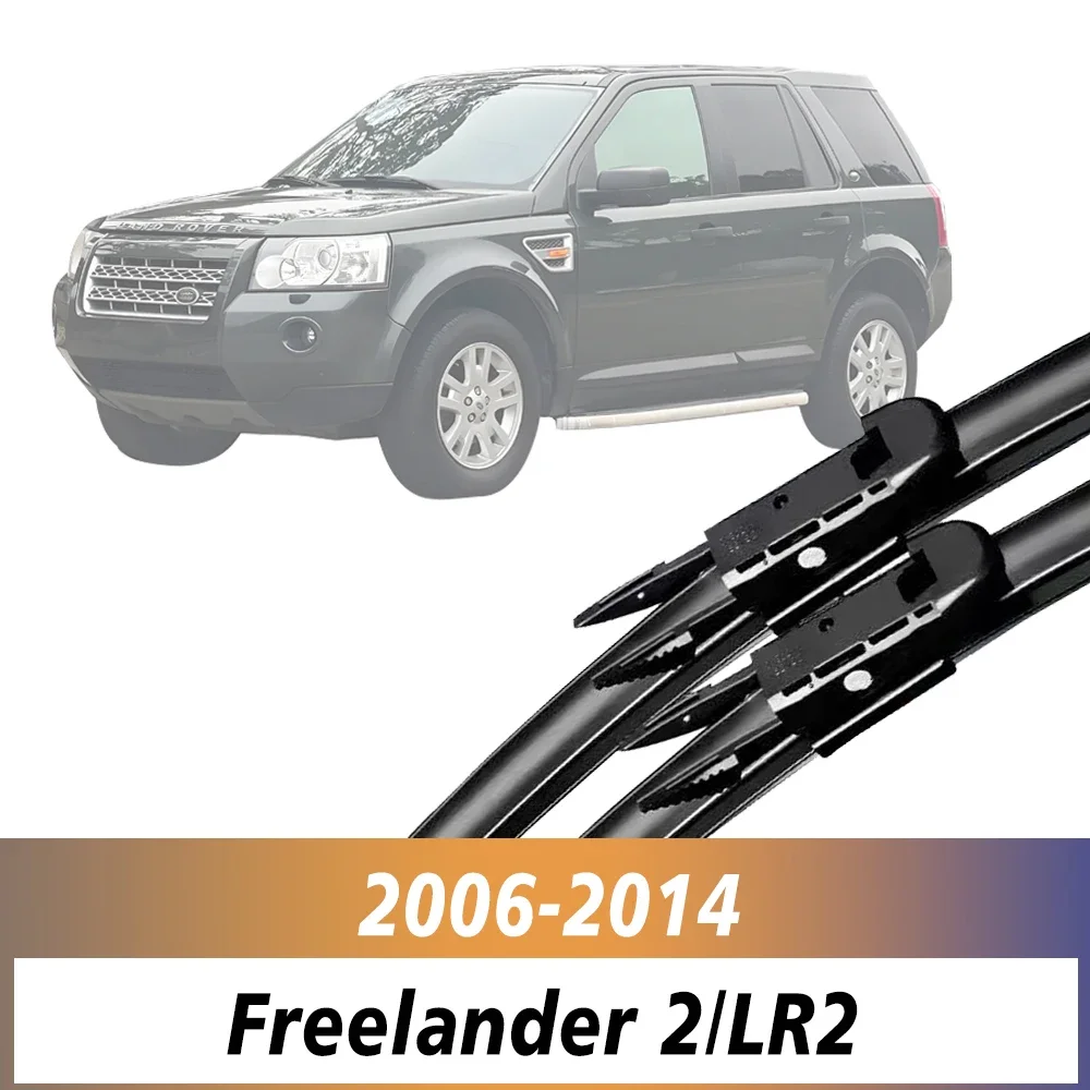 Scheibenwischer LHD Frontwischerblätter für Land Rover Freelander 2 LR2 2006–2014 Windschutzscheibe Windschutzscheibe Fensterbürsten 24“+20 Zoll