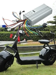 60V 1500 72v2000 Brushless Hub Motor DC Controller BLDC Controller 60 Voltage 1500 Watts for Electric Scooter Tricycle Harleyy