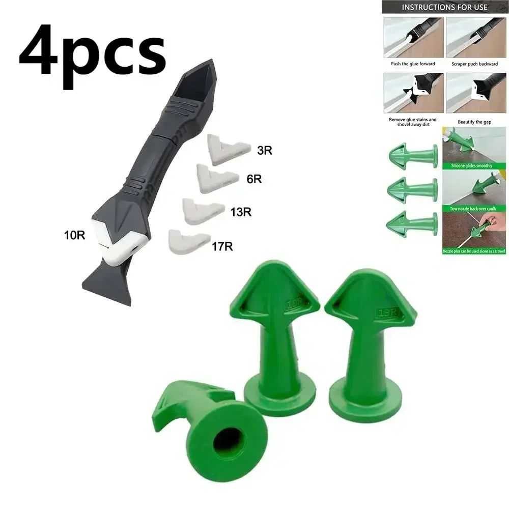 Applicator Nozzle Bathroom Sealant Caulking Finisher Joint Glue Kitchen Sink Tool Home Caulk Finishing Silicone Decoration