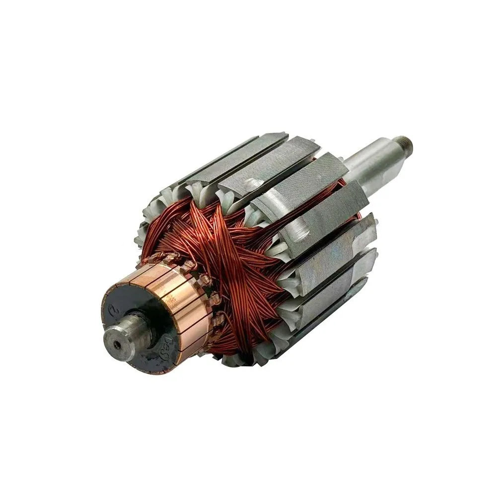 For 72V Motor Rotor for Electric Lawn Mowers Replacement Part Copper Conductivity High Torque Performance 180x67mm