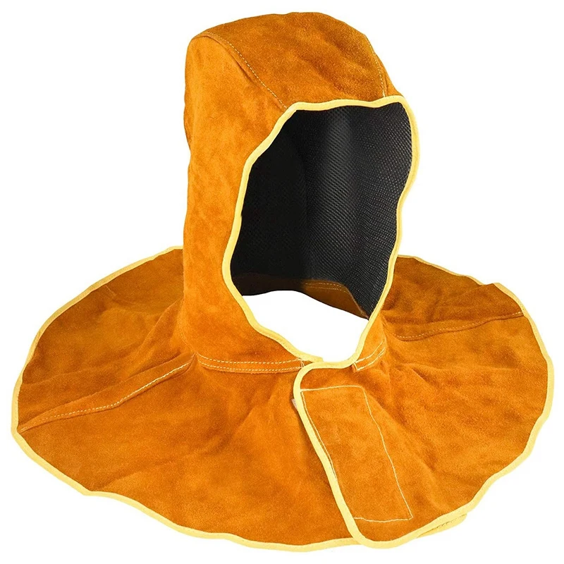 

Leather Welding Hood, Welder Cover Cap For Welding, Blacksmithing