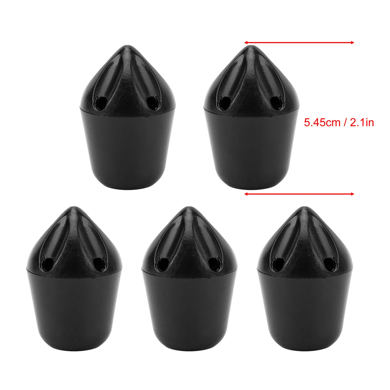 5Pcs Plastic Arrow Heads Whistle Arrowhead Archery Arrow Tip for Practice Competitions