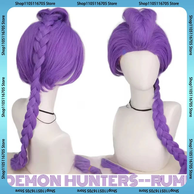 2025 키즈 애니메이션 케이팝 데몬 헌터즈 가발 코스프레 루미 미라 조이 가발캡 크리스마스 할로윈 코스프레 의상 가발 휴일 선물