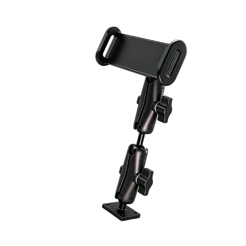 adjustable-tablet-mount-and-phone-holder-for-5-to-129inch-devices-screw-base-with-swivels-ball-head-for-car-wall-desk-h8wd