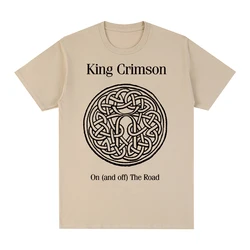 King Crimson Discipline t-shirt Cotton Men T shirt New TEE TSHIRT Womens tops