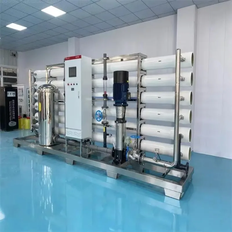 Customized Water Purification System Heavy Duty Reverse Osmosis Water Filter Machine System For Desalination Plant