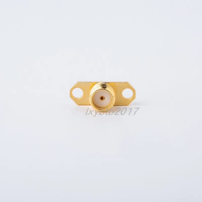SMA-KFD Two-hole flange hole spacing 12.2mm connector adaptable 0.4/0 5/0.6/0.8/0 glass beads