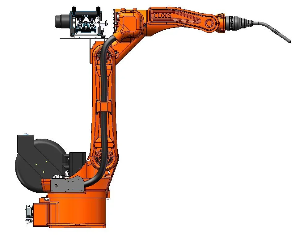 QWAS QRH 295 405 High-Powered Robotic System New Condition Articulated Welding Robot for Construction PLC Core Components