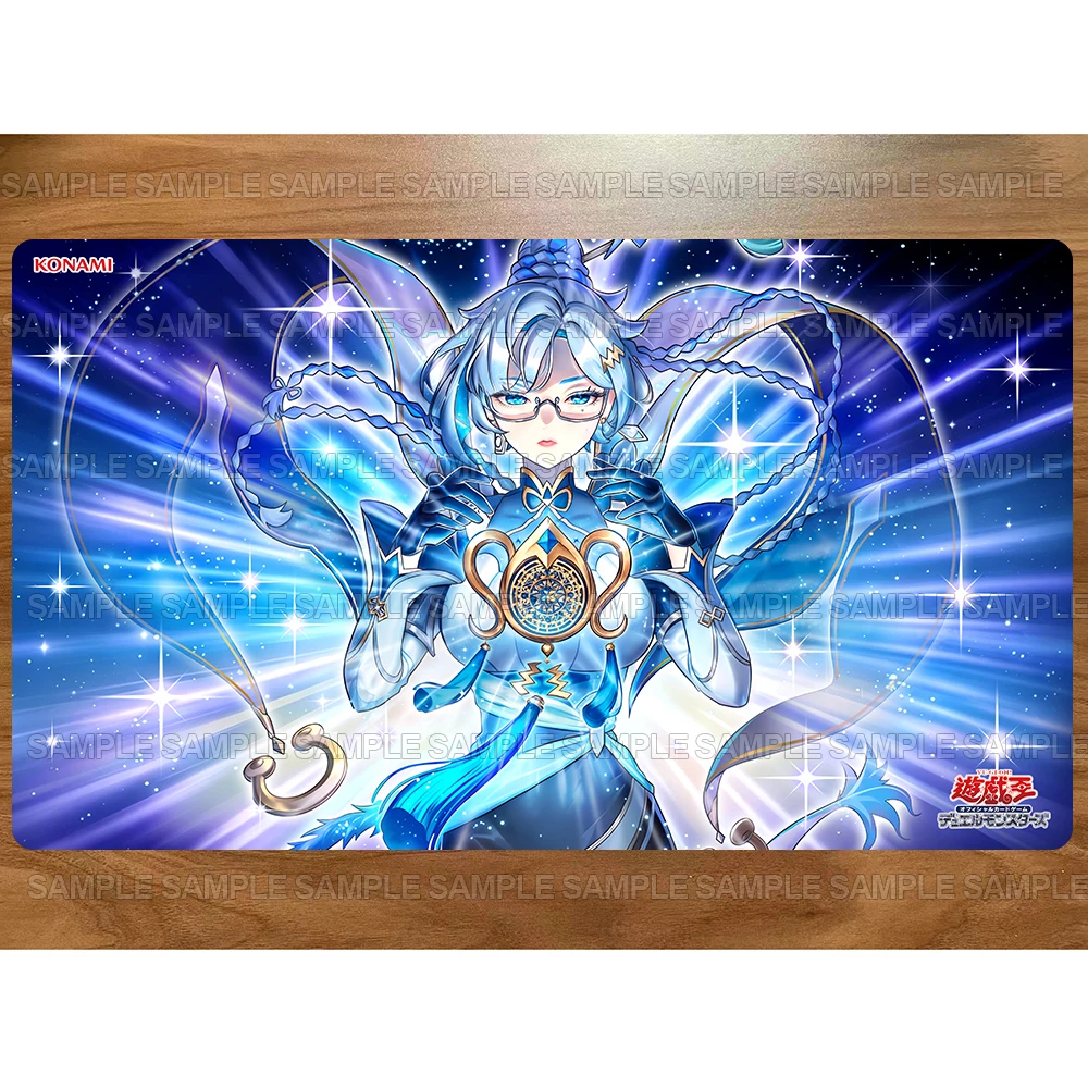 

Yu-Gi-Oh Playmat Rahu Dracotail Card Pad YGO Mat KMC TCG YuGiOh Mat-272