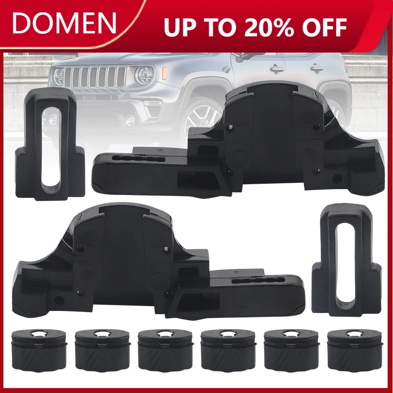 

Автомобильный кронштейн люка, слайдер, пряжка, зажим для рейки, ремонт Ki для Jeep Renegade 2015-2021, кронштейн рамы авто люка на крыше 77368445 77368446