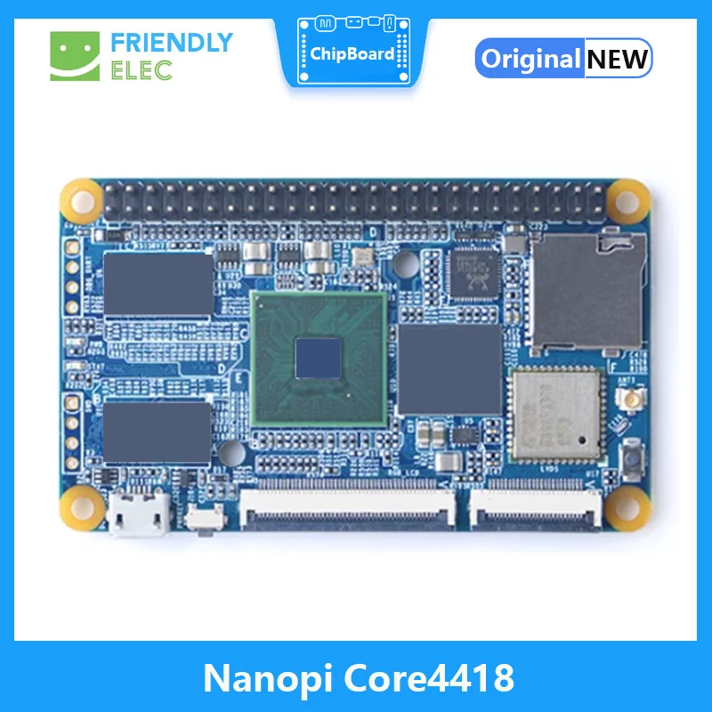 

Nanopi Core4418 Quad Core A9 Open Source Development Board S5P4418 on-board WiFi Bluetooth 1G Memory