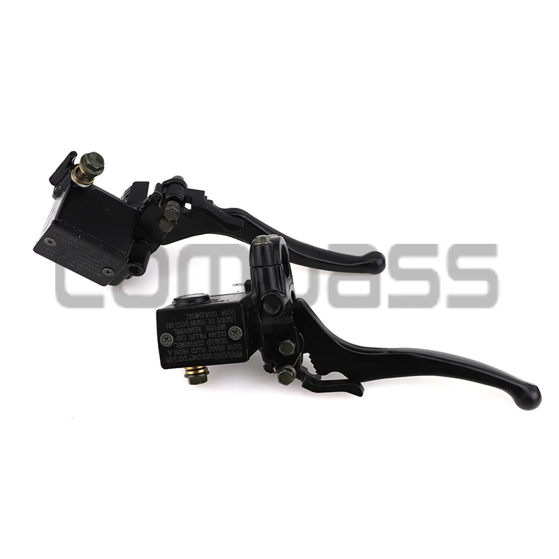 

Handlebar Hydraulic Brake Lever With Parking Brake For 150-250cc GY6 ATV Quad Bike Parts 22mm Left /Right Front Master Cylinder