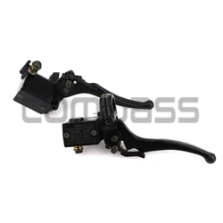 Handlebar Hydraulic Brake Lever With Parking Brake For 150-250cc GY6 ATV Quad Bike Parts 22mm Left /Right Front Master Cylinder