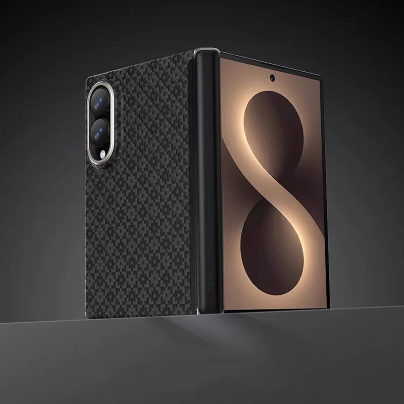 Etui z włókna węglowego Benks do Samsunga Z Fold 8, Kevlarowa obudowa z funkcją bezprzewodowego ładowania do SAMSUNG Z FOLD 8 ULTRA — zdjęcie produktu 5