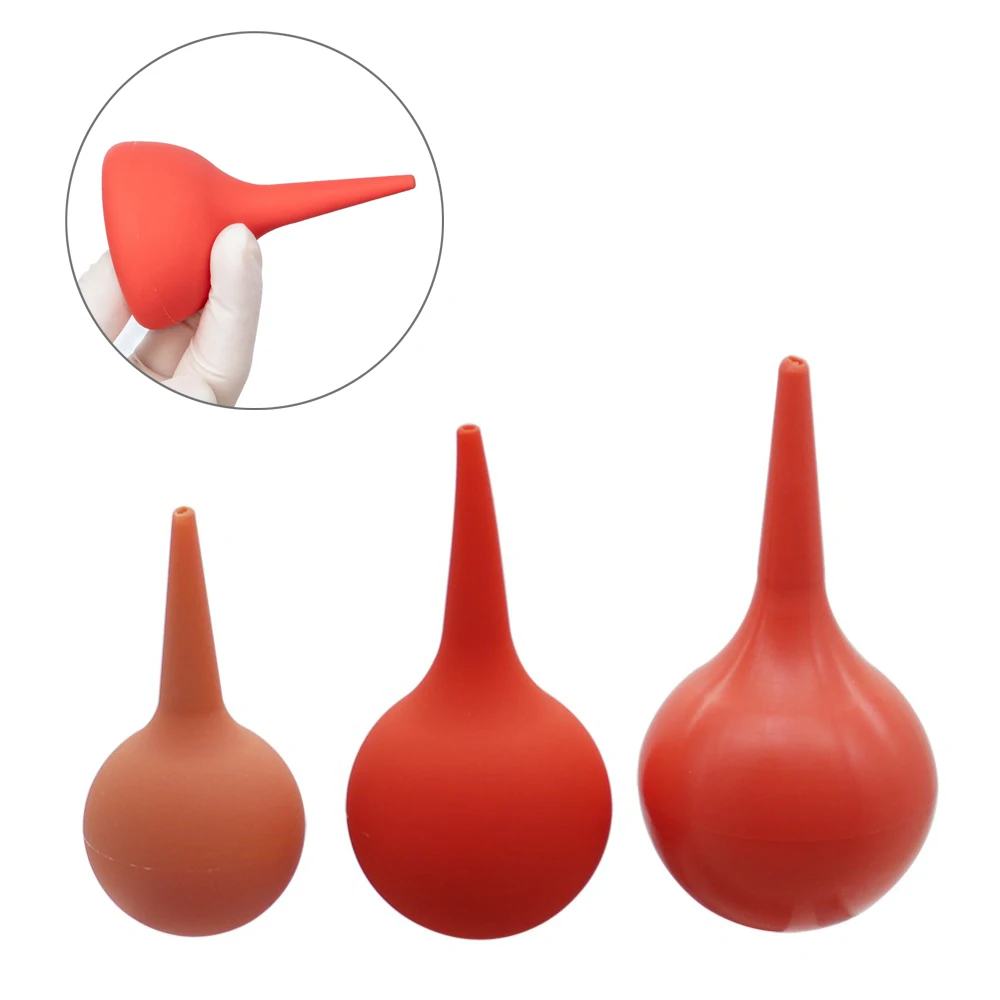 30/60/90ml Laboratory Ear Bulb Dropper Suction Ear Wax Washing Cleaning Squeeze Bulb Dust Removal Air Blower Pump