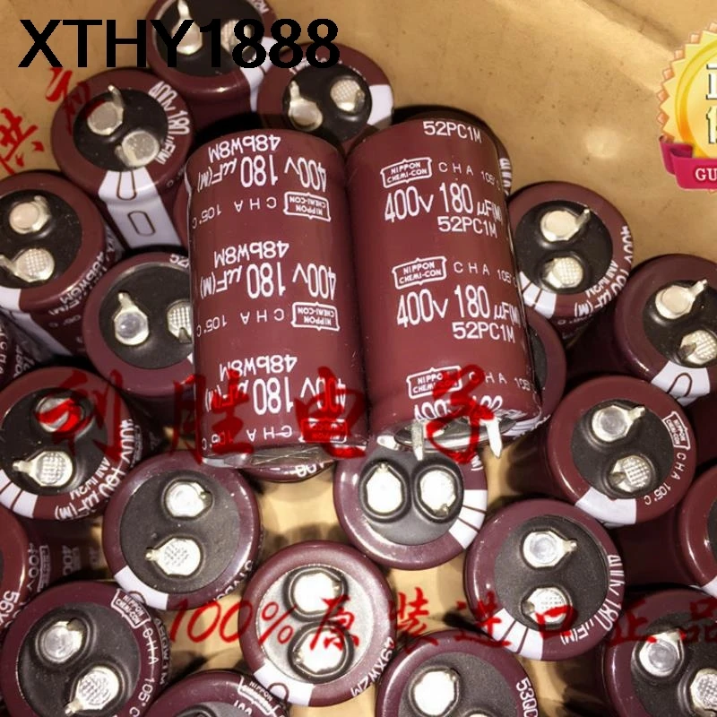 2PCS 180UF 400V Black Diamond Electrolytic Capacitor 400V 180UF 22X40 CHA